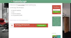 Desktop Screenshot of fusiongarage.com